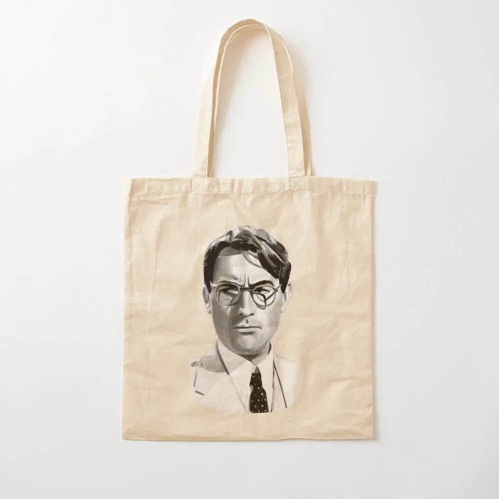 Сумка-тоут Atticus (черно-белая) Складная многоразовая сумка-тоут Эстетическая