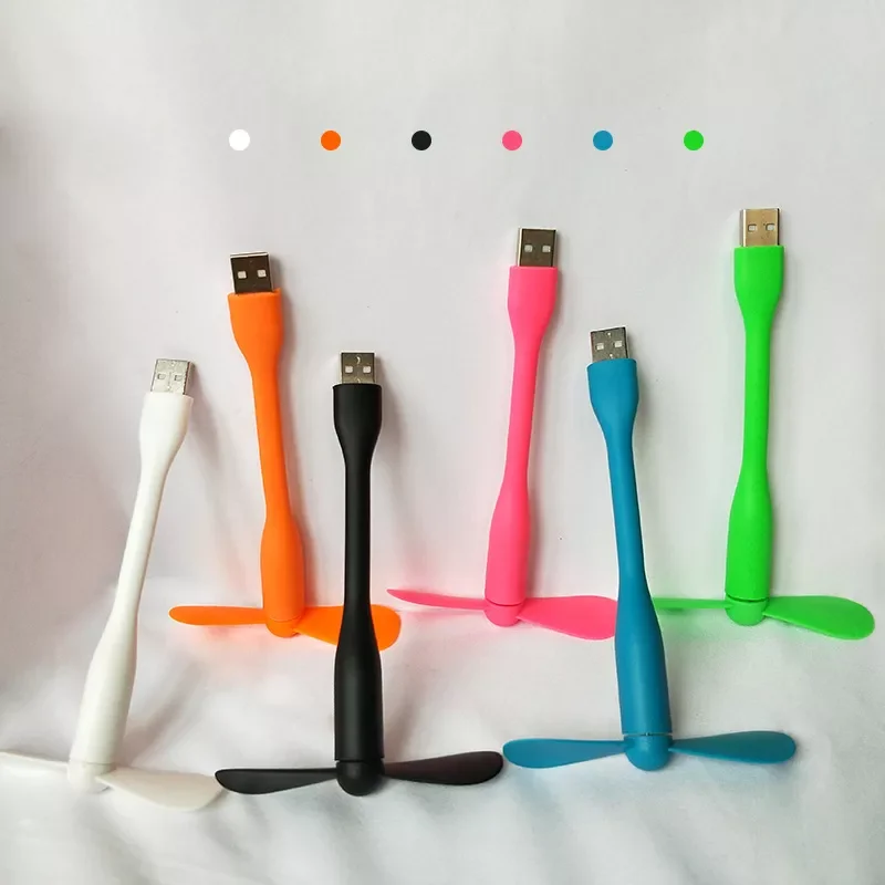 Гибкий портативный съемный мини-вентилятор Hot Sale USB для всех устройств с выходом питания Gadgets Type C Micro Usb.