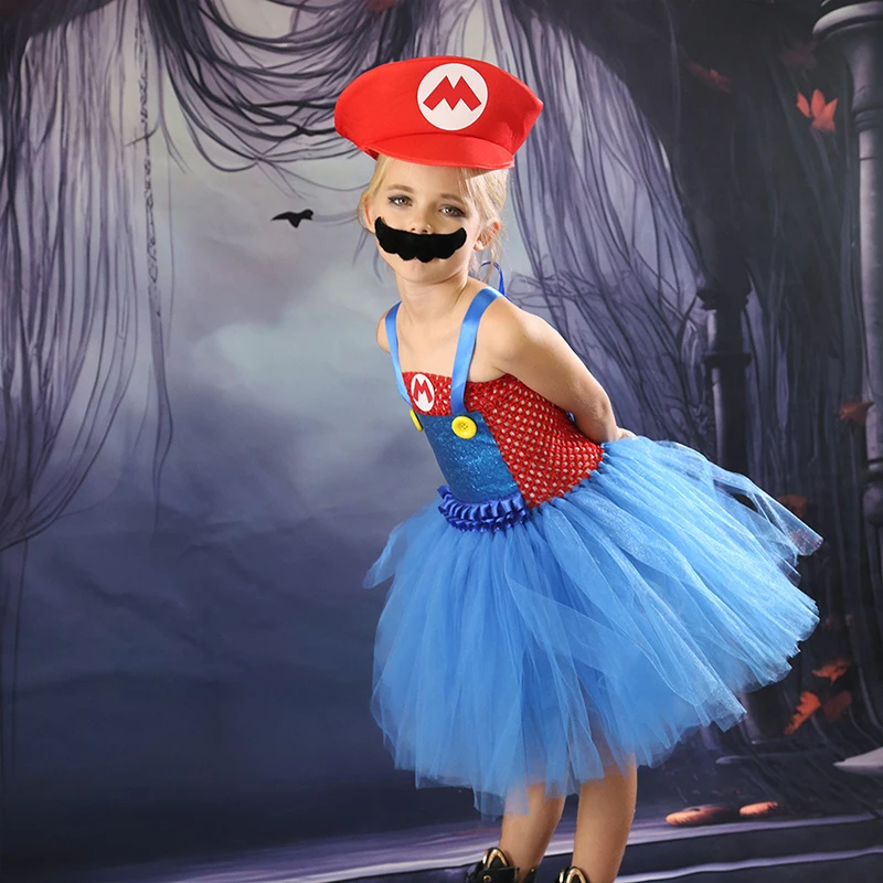 Хэллоуин Детский Фестиваль Мультфильм Супер Игра Луиджи Брос Косплей Костюм