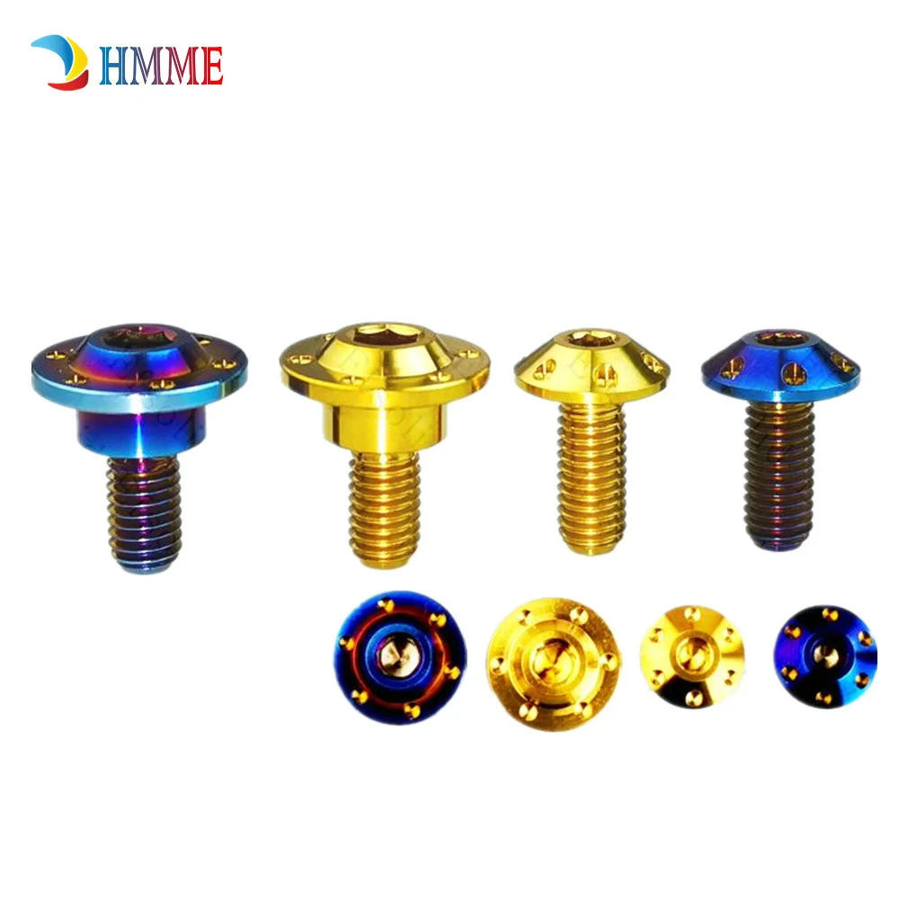

Titanium Bolts Screws Shell Repair M5 x12/13 15 20mm for Ducati 1199 v4 Motorcycle Decoration Screw DIY Fasteners