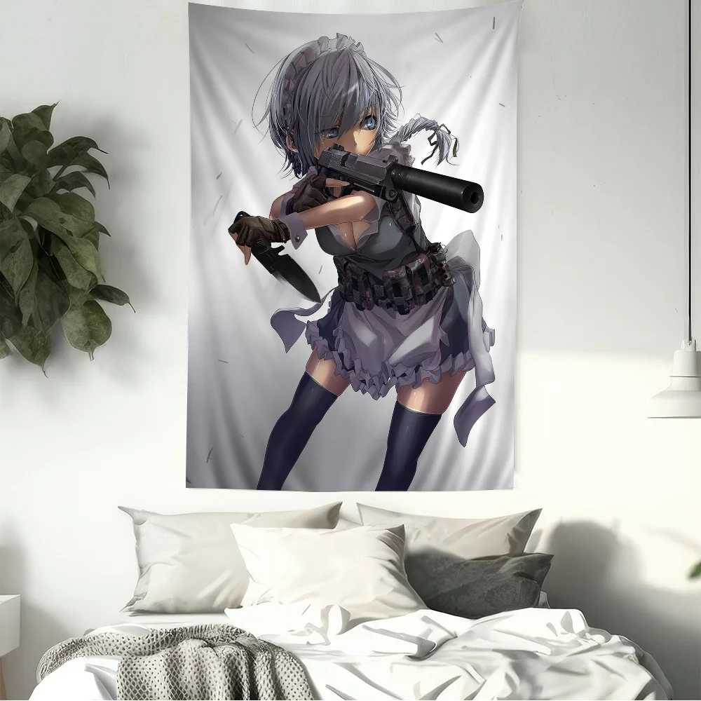 Sakuya Izayoi подвесной богемный гобелен дешевый хиппи настенный Мандала домашний