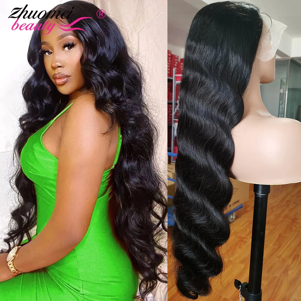 13X4 13x6 HD Lace Frontal Wig 30 Inch Body Wave Lace Front Wigs For Women Human Hair Brazilian Transparent Lace Front Hair Wig