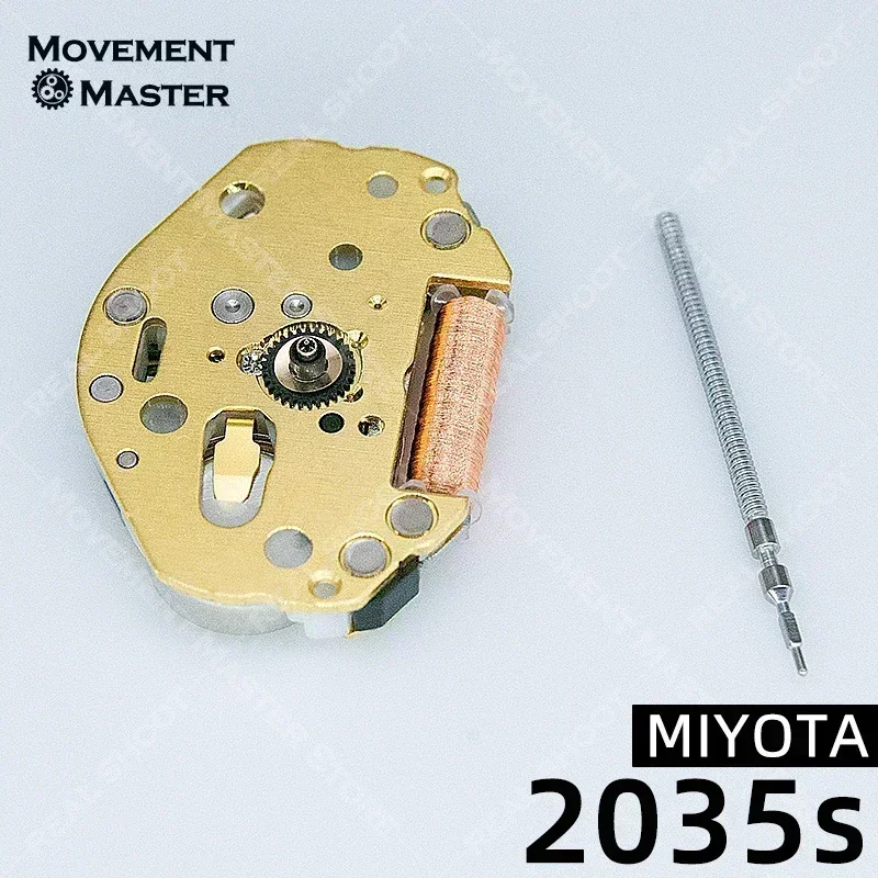 Часы Miyota Super 2035 аксессуары для часов новый оригинальный механизм кварцевый