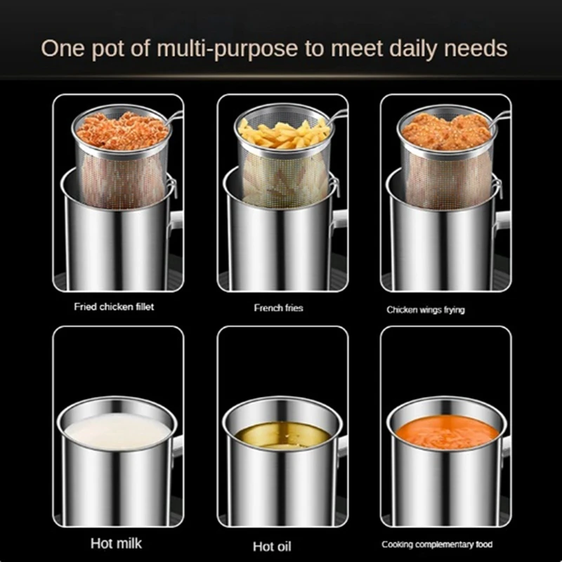 Фритюрница из нержавеющей стали прочная