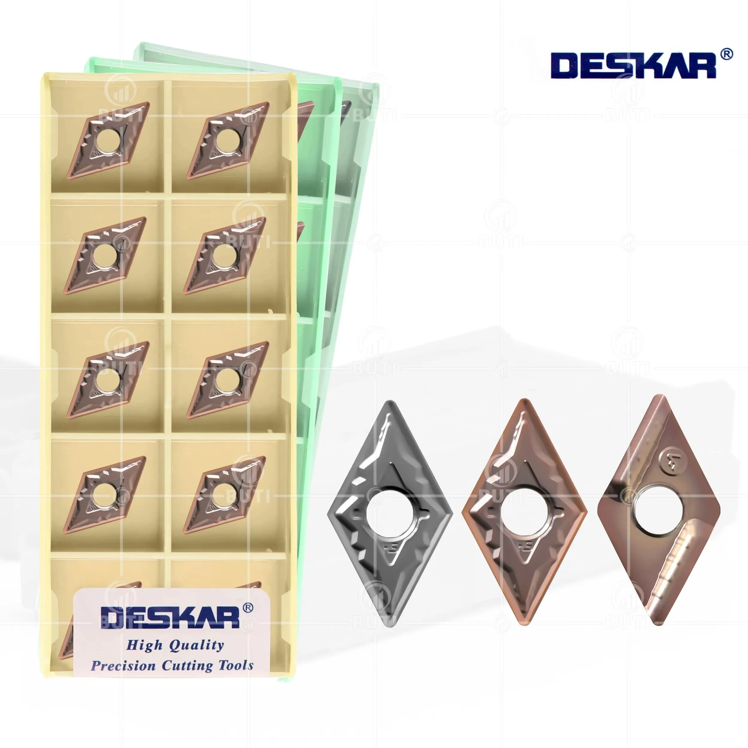 

Токарные пластины DESKAR DNMG для нержавеющей стали