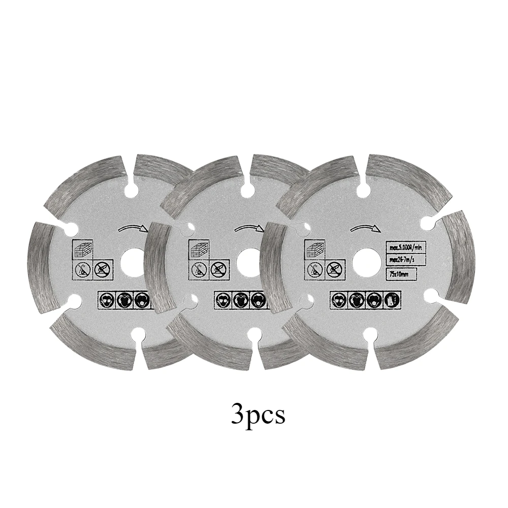 

Алмазный отрезной диск 75 мм для угловой шлифовальной машины