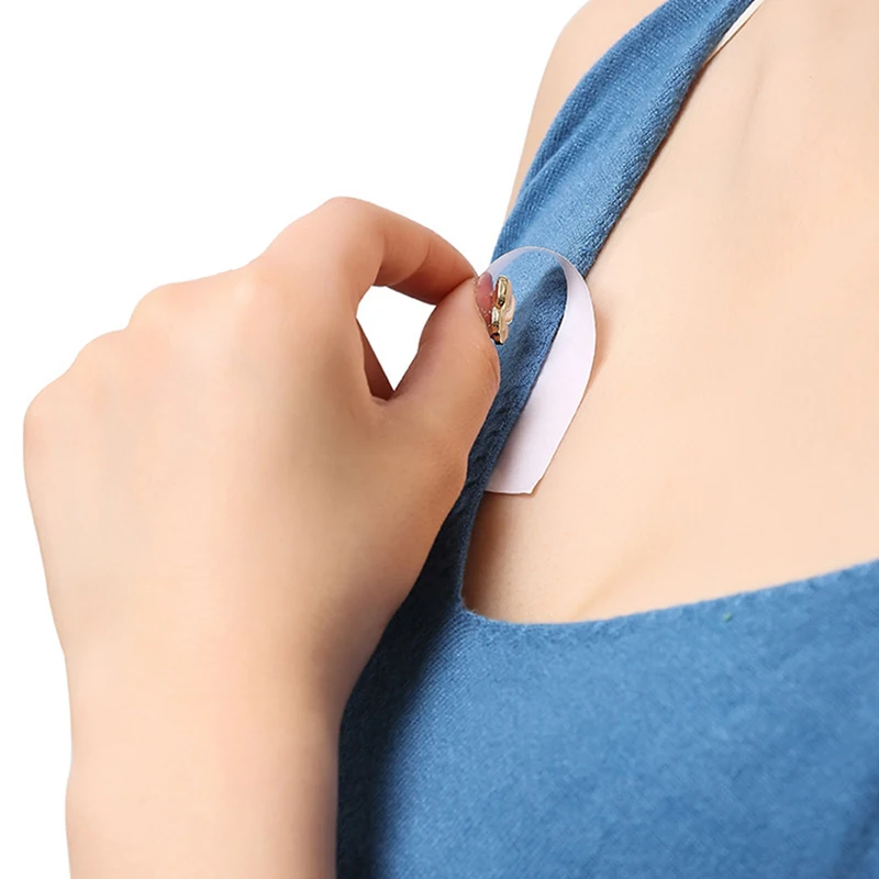 Прозрачная двусторонняя клейкая лента для одежды платья тела 36 шт.