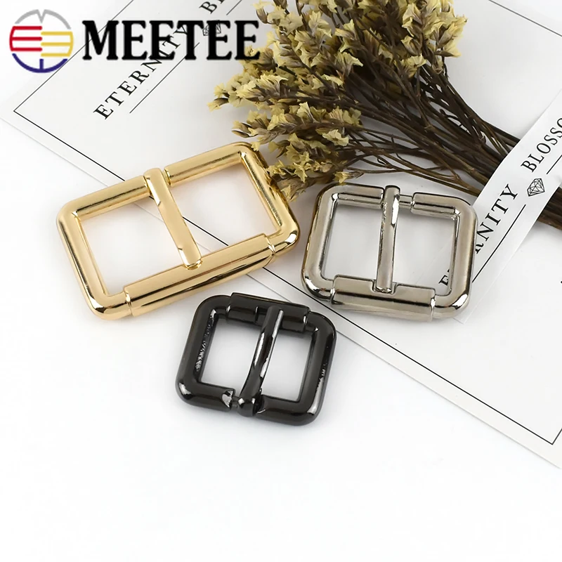 Металлические регулируемые пряжки Meetee 10-38 мм для сумок ремней кожаных рюкзаков