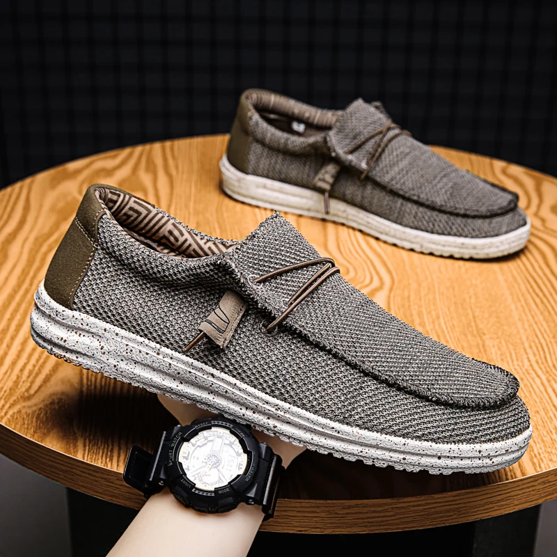 

Summer Hot Sale men Casual Shoes Classic Mesh Breathable Outdoor Flats Leisure Walking Sneakers Plus size 39-48 Driving shoes