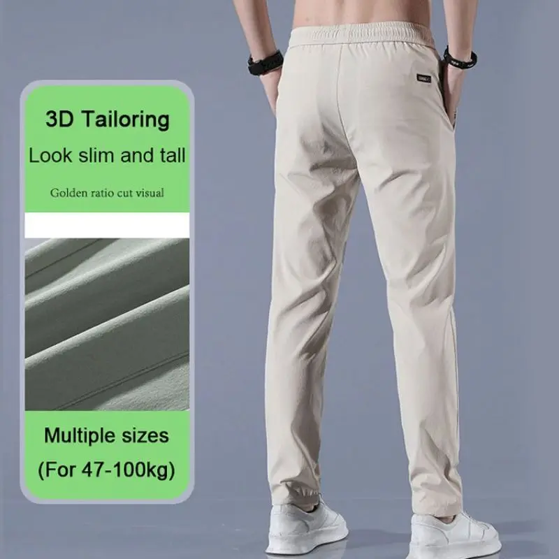Pantalones elásticos de secado rápido para hombres