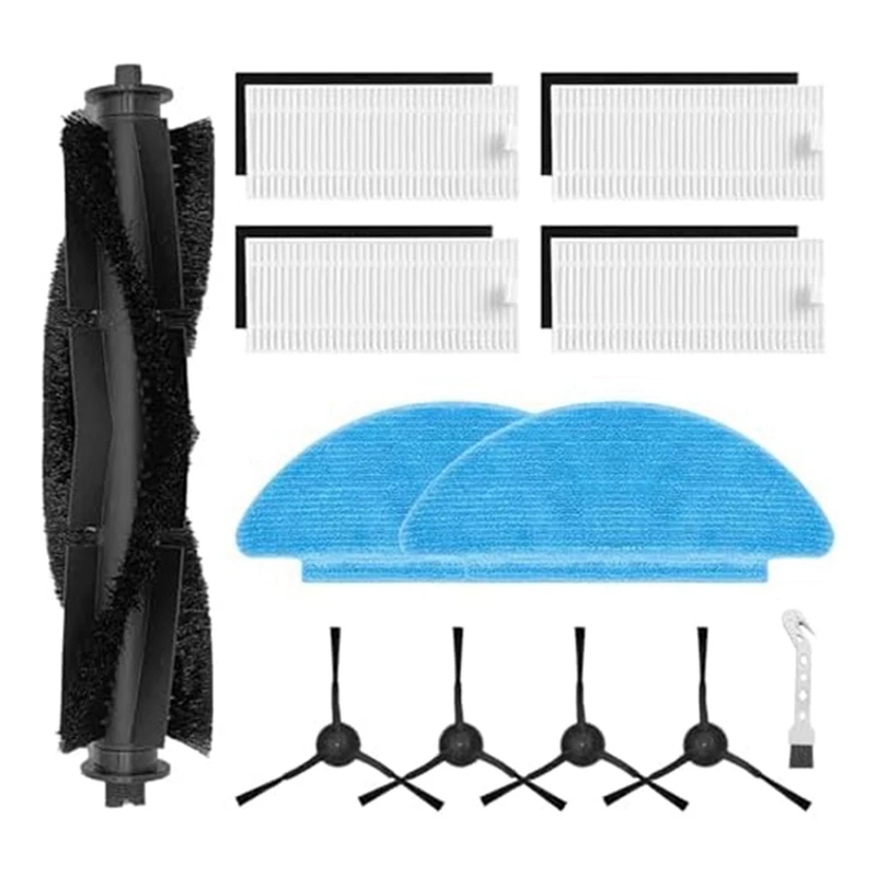 Сменный комплект из 12 шт. для Tikom L9000 Lubluelu SL60D Laresar L6 Nex робота-пылесоса HONITURE Q6 SE