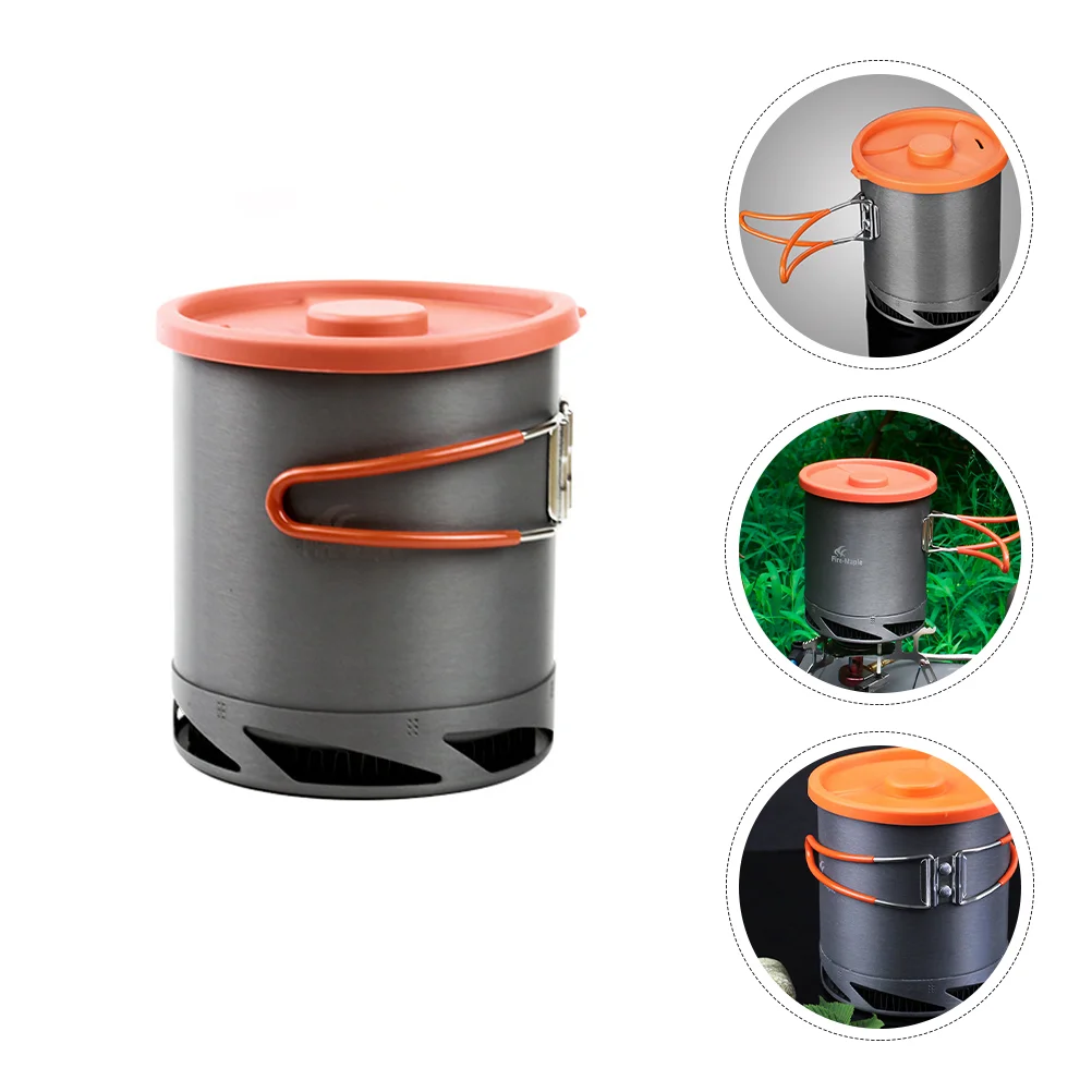 

Outdoor Camping Pot Folding Cooking Pot Practical Cookware Cooking Utensils
