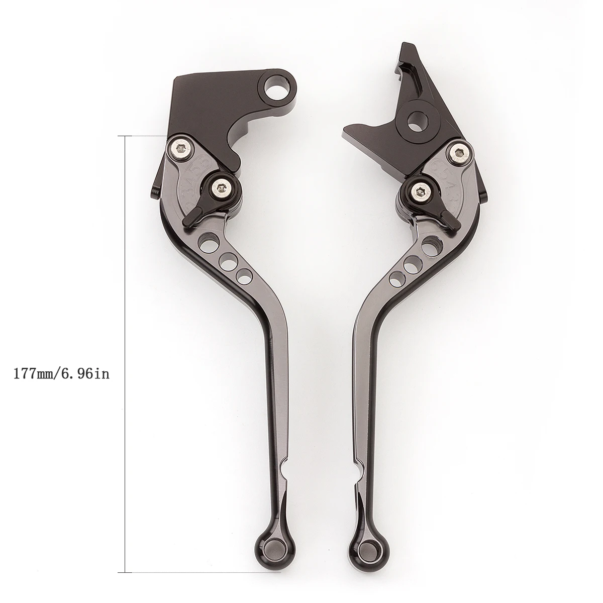 Алюминиевый рычаг тормоза сцепления 1998 мм для Kawasaki ER-5 ER5 (Φ) 2003-2002 2001 2000 1999 CNC -