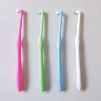 1pcs orthodontic interdental brush soft bristles orthodontics brakes cleaning toothbrush cusp tooth floss oral care tools