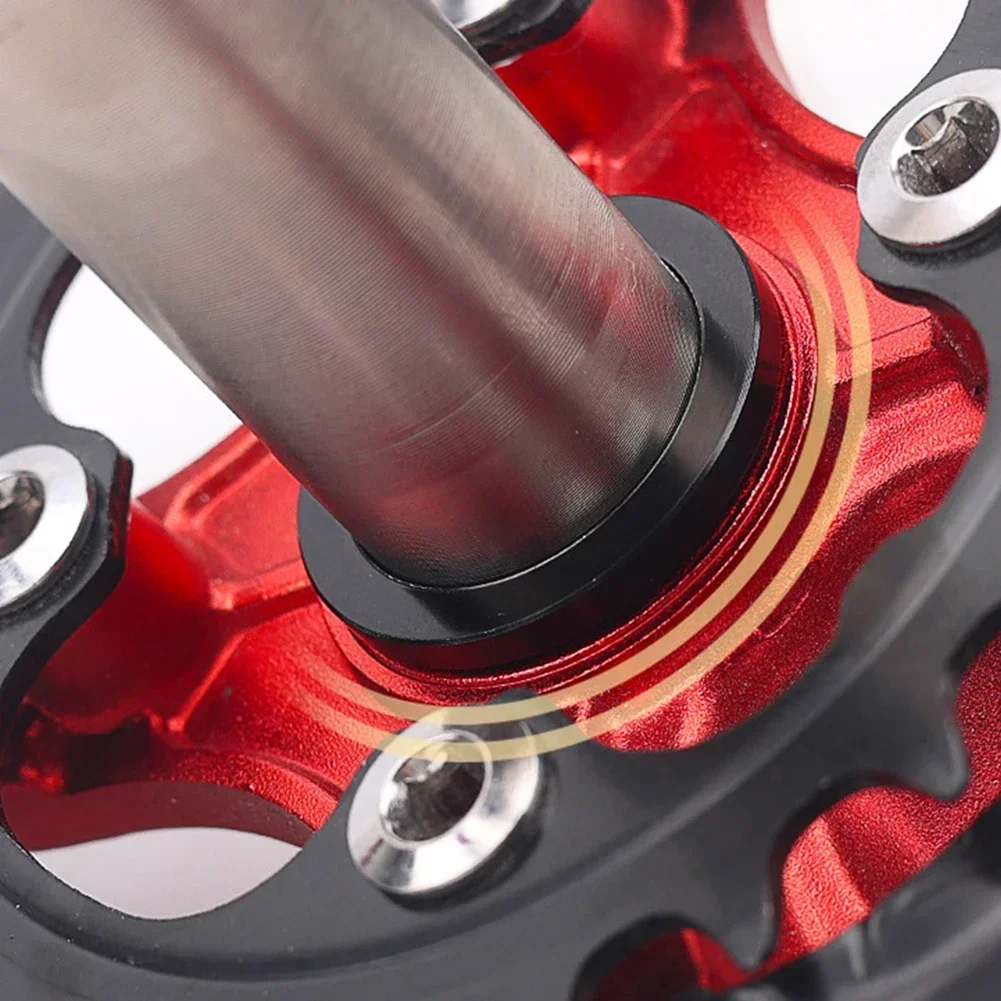 Нижний кронштейн для велосипеда ось из алюминиевого сплава шайба проставка