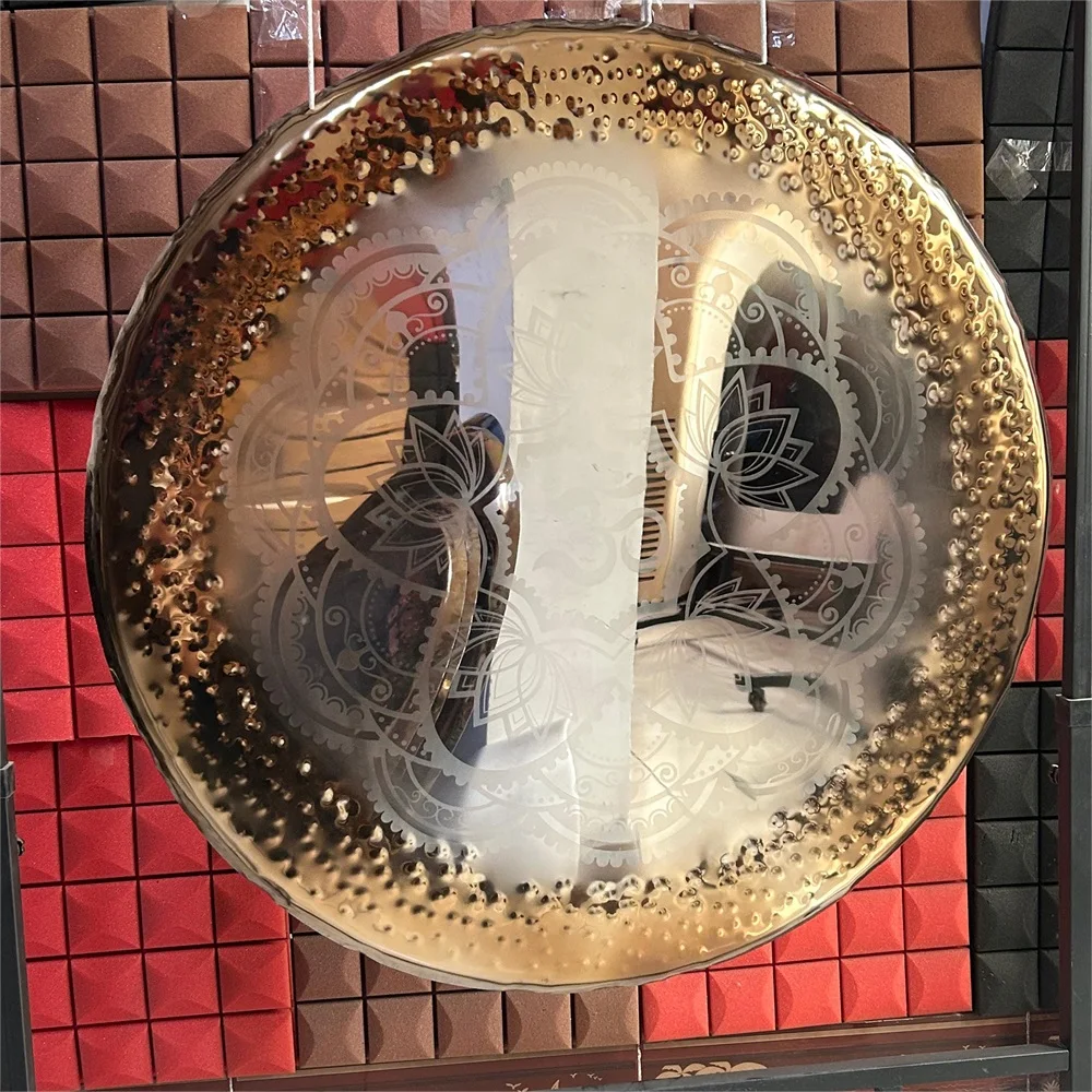 Арбореа звучание Исцеление гоны-Индивидуальный никелевый сплав Гун OM зеркало 18