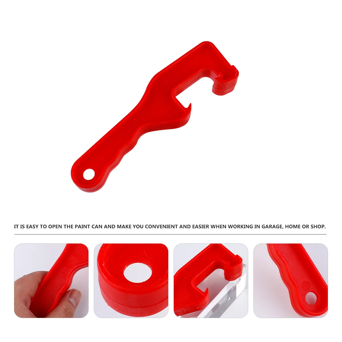 

Plastic Bucket Lid Opener Can Opener Bucket Opener Wrench Tool Lid Remover