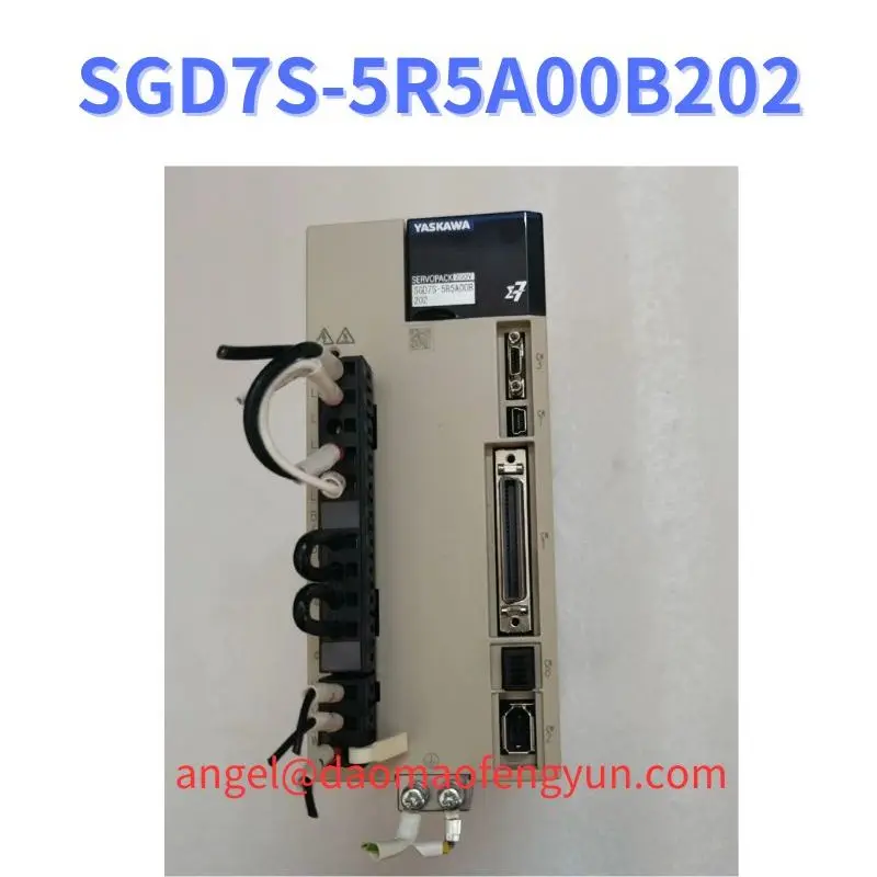 SGD7S-5R5A00B202 совершенно новый использованный сервопривод 750 Вт Функция проверки ОК