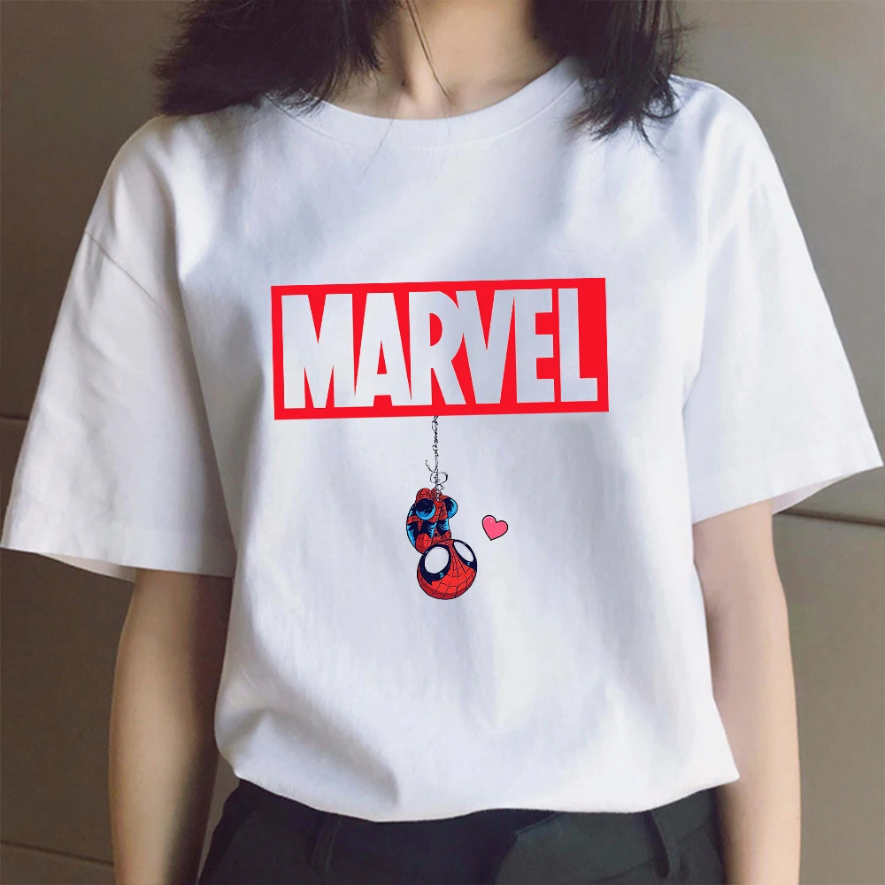 Футболка женская с принтом Человек-паук |