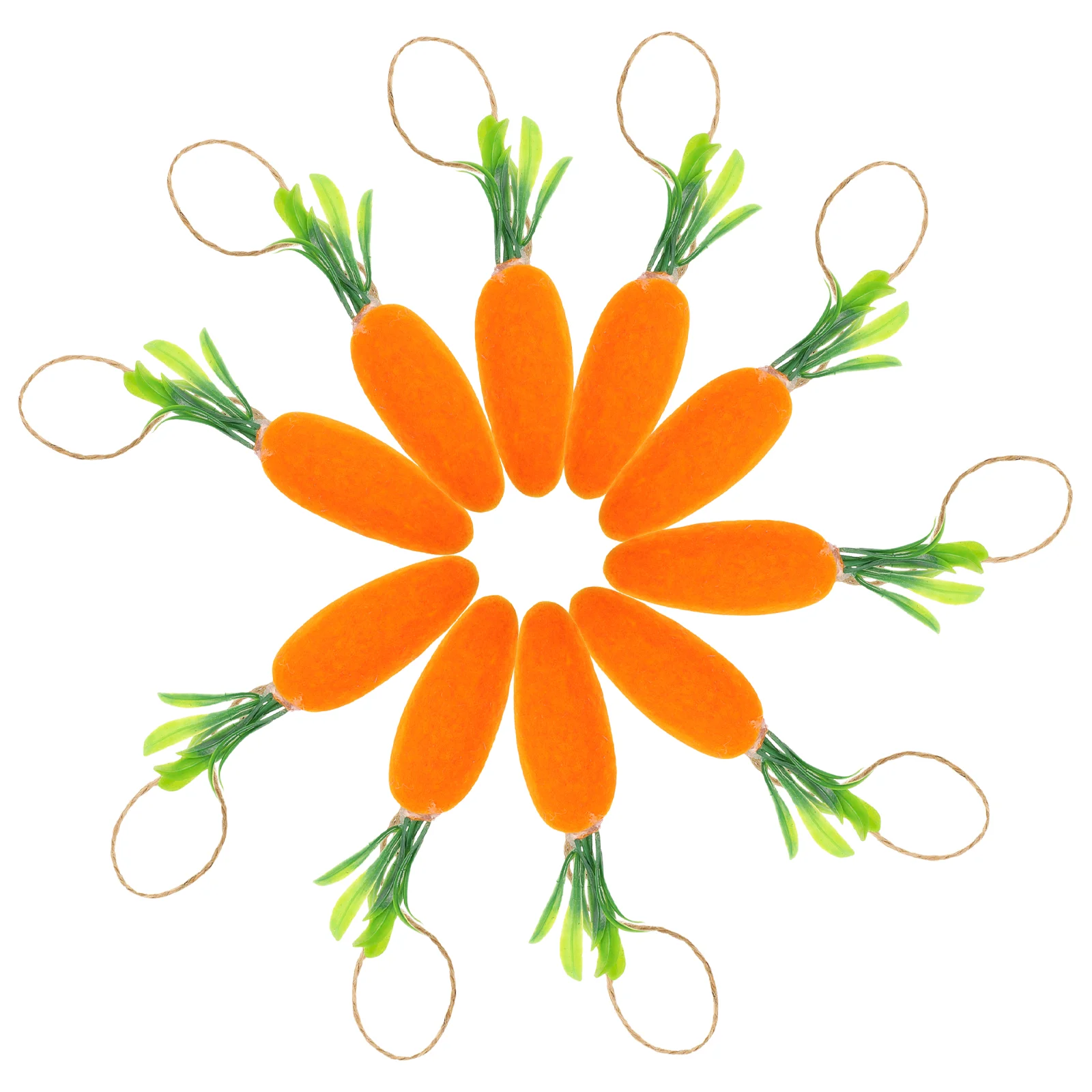 

Carrot Easter Carrotsmini Crafts Ornaments Decor Fresh Noses Bunny Decorations Hanging Party Decorative Fake Artificial