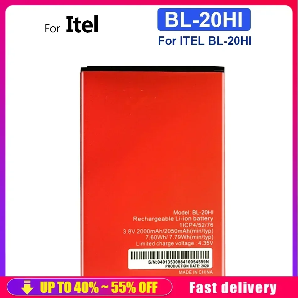 Сменный аккумулятор для мобильного телефона ITEL BL-21BI BL-20HI BL-24EI BL-25BI