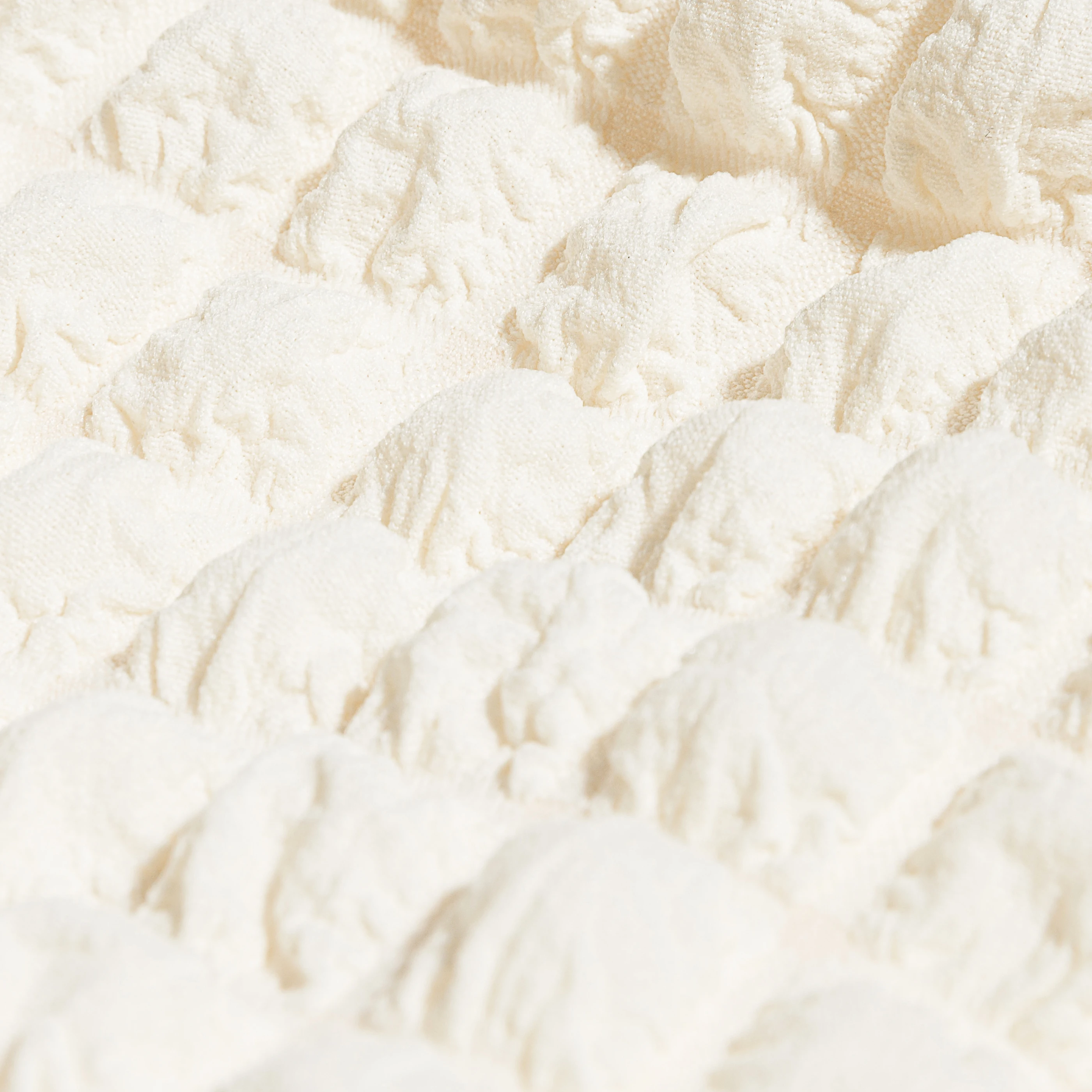 KOKOPEAS Beige Bubble Quilted Tote Bag for Women Stylish Korean Style Shopper Shoulder Purse Eco Friendly Reuable Casual Handbag