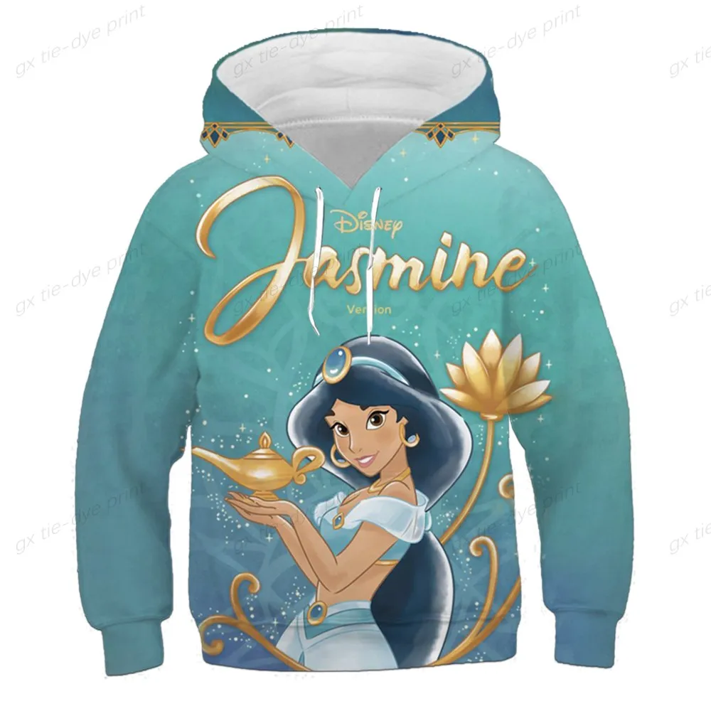 Толстовка с длинным рукавом для девочек 3-14 лет