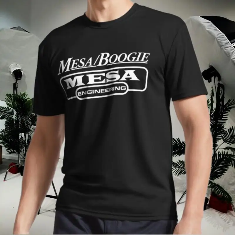 Фото Футболка MESA BOOGIE с активным логотипом, США, забавный размер от S до 5XL, толстовка и футболка №1