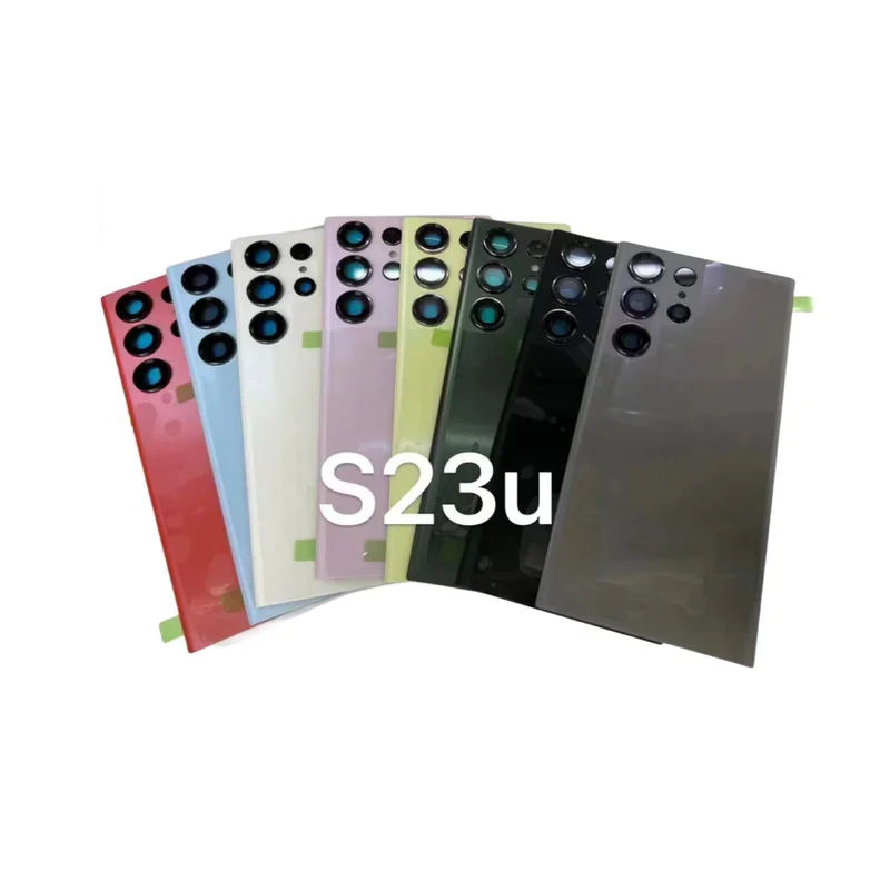 Замена стекла задней крышки для Samsung Galaxy S23 s23plus/s23ultra S9110 s9160 s9180 крышка батарейного