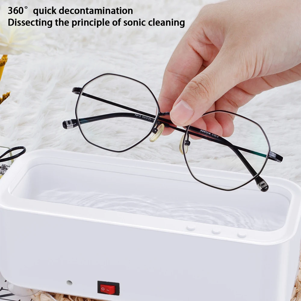 

Multifunction Home Usb Ultrasonic Cleanermini Washing Machine for Home Travel Bubble Cleaning Glasses Tools Deep Decontamination