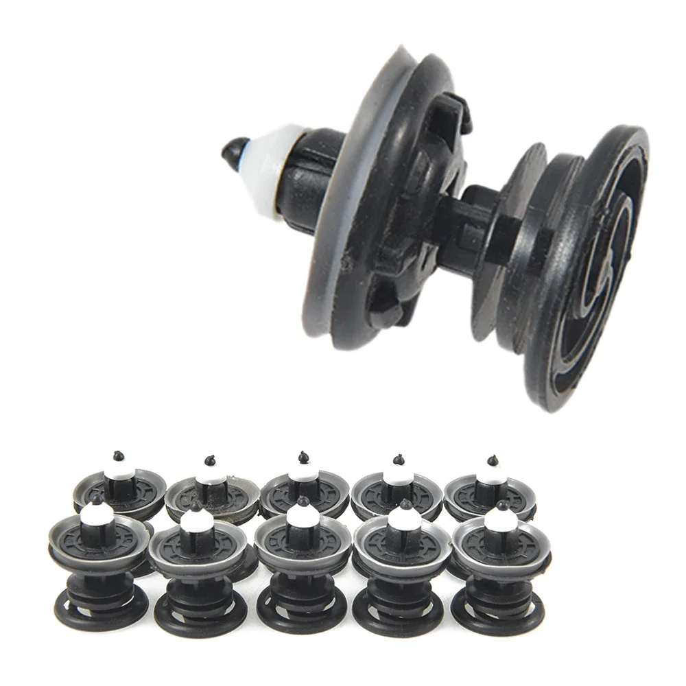 

10/5 шт., зажимы для карточек внутренней обшивки дверей для VW Volkswagen Touran Tiguan Golf Passat, автомобильные пластиковые заклепки, крепеж