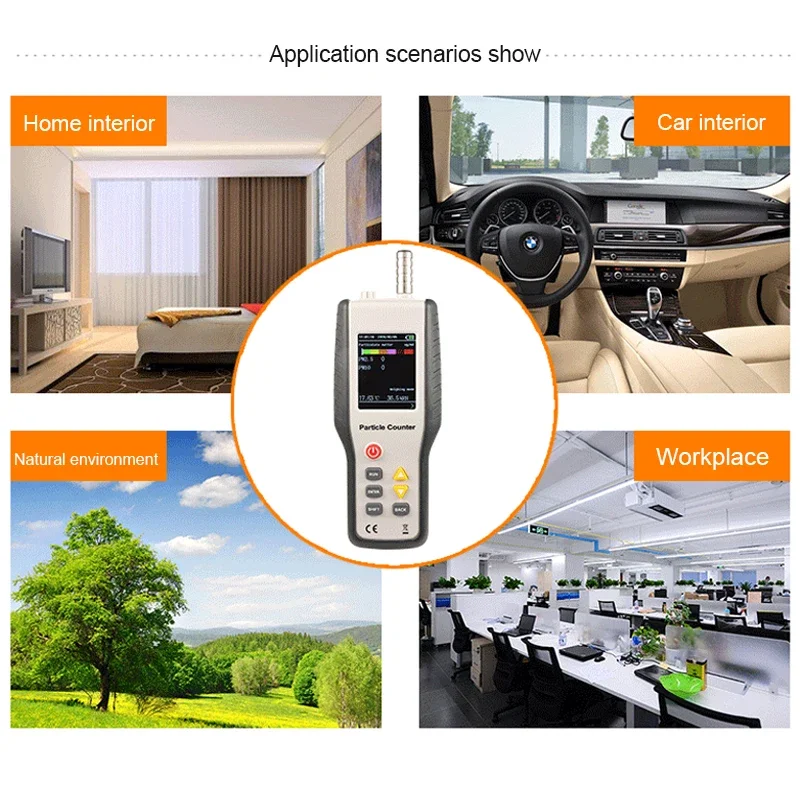 HT-9600 Высокочувствительный детектор частиц PM2.5 профессиональный монитор качества