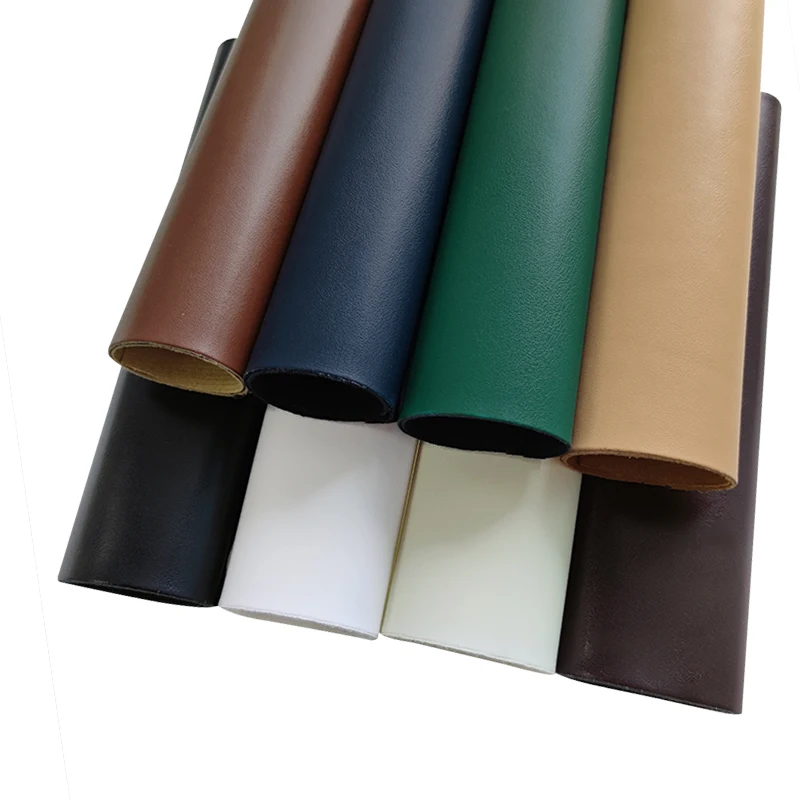 

Soft Smooth PU Artificial Faux Leatherette Fabric Sheet for Making Shoe/Bag/Craft/Stitching/Cover/Clothing