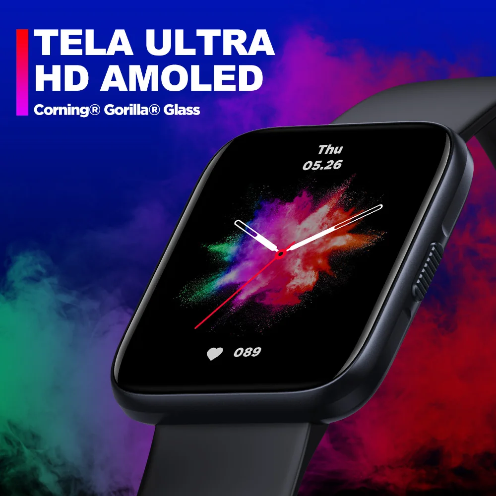 Смарт-часы Zeblaze Beyond 2 GPS + ГЛОНАСС GALILEO BEIDOU дисплей 1 78 дюйма AMOLED водостойкость до 5