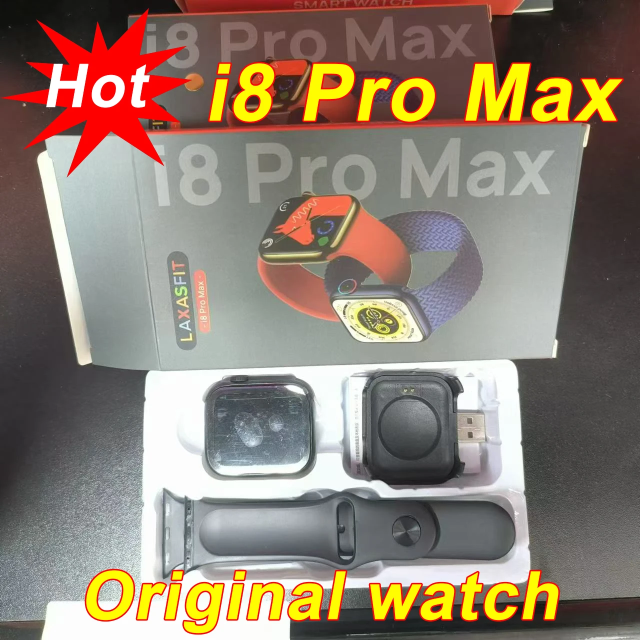 Оптовая продажа Смарт-часы I8 Pro Max Ответ на звонок Спорт Фитнес-трекер с