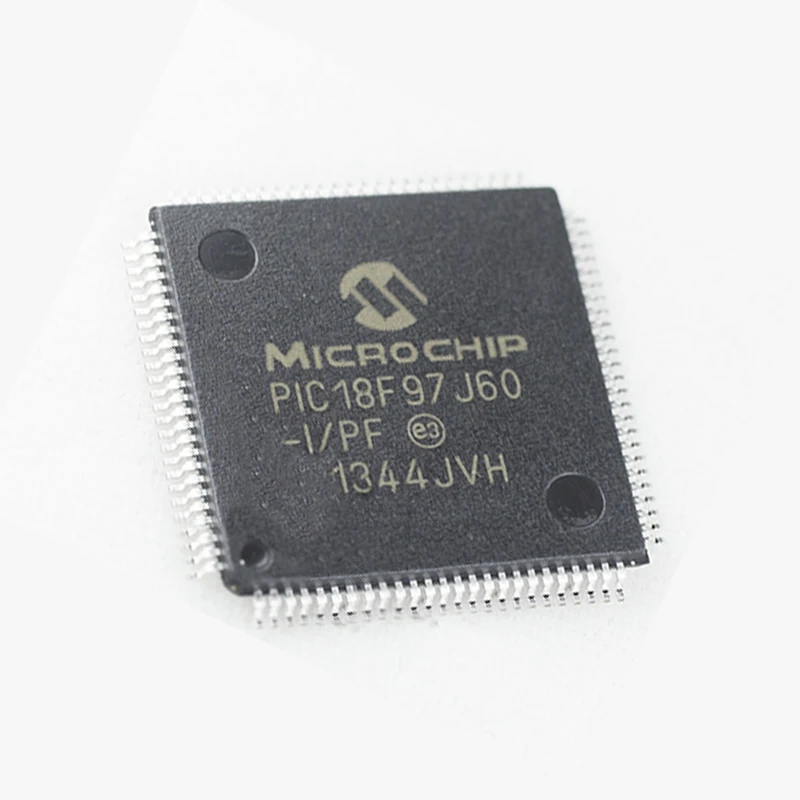 1-100PCS PIC18F97J60-I PF Package TQFP100 8-bit Microcontroller Chip IC PIC18F97J60 New Original