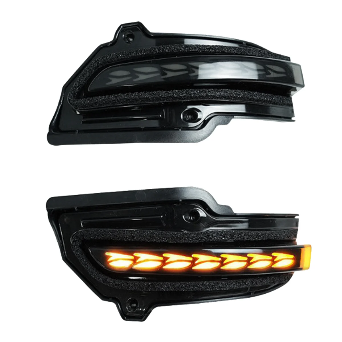 Автомобильное боковое зеркало Φ динамический индикатор желтого цвета для Toyota Hiace