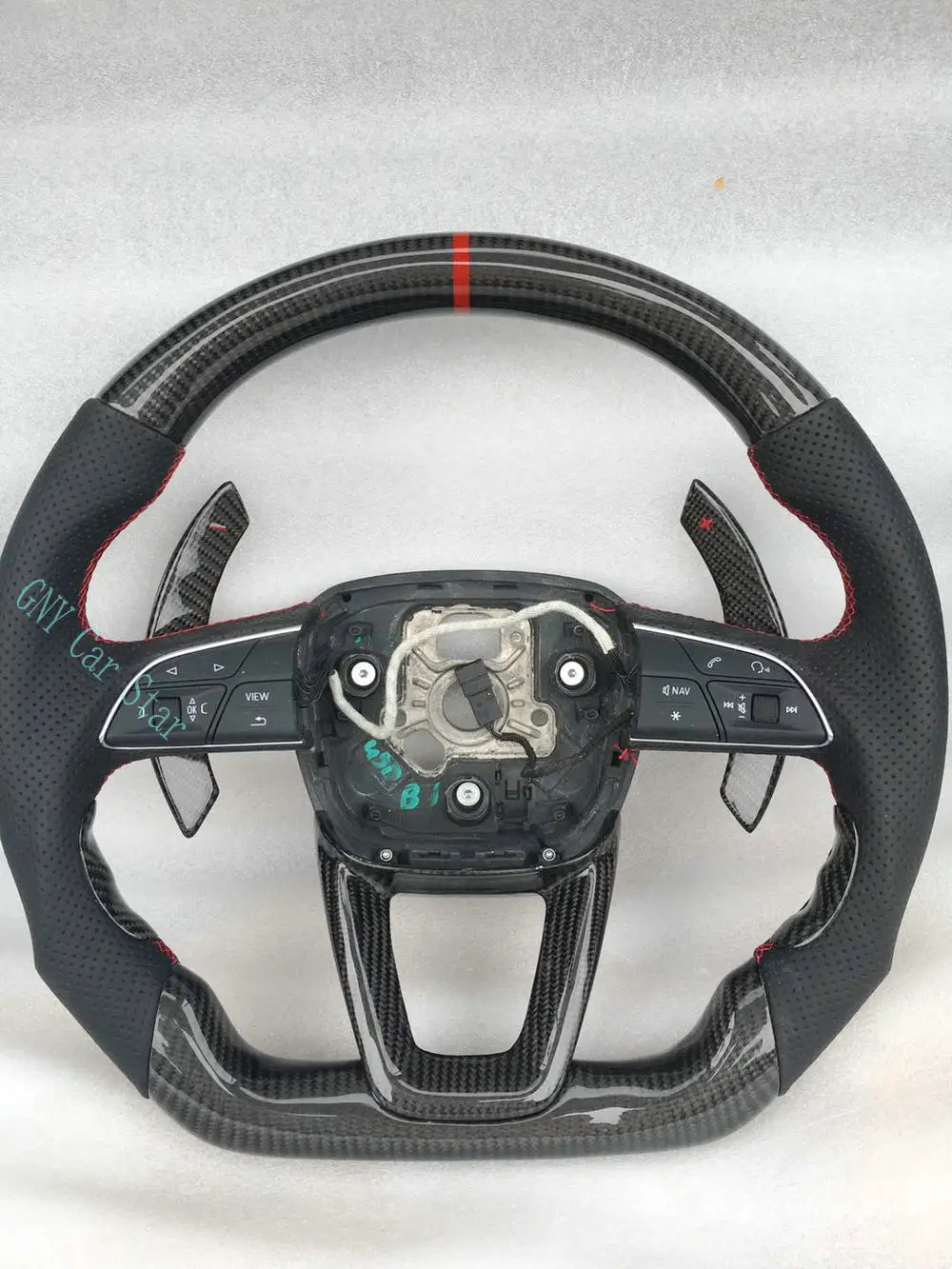 Руль из углеродного волокна под заказ для Audi A4 A5 Q3 Q5 Q5L Q7 Q8 2018 +
