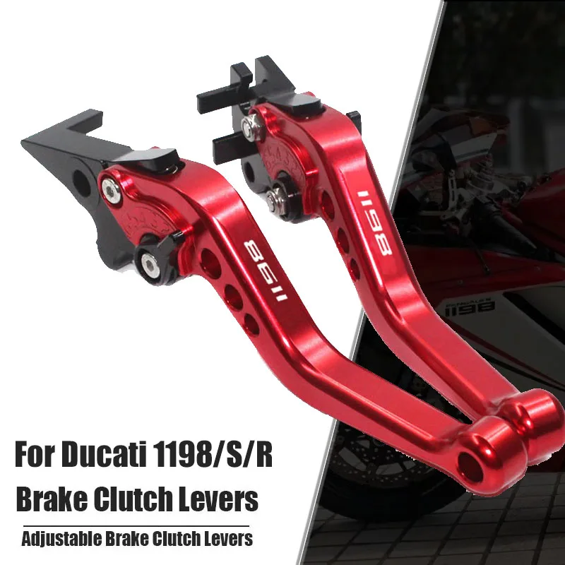 

Fit 1198S 1198R 2009-2011 Brake Levers For Ducati 1198 2010 Clutch Levers