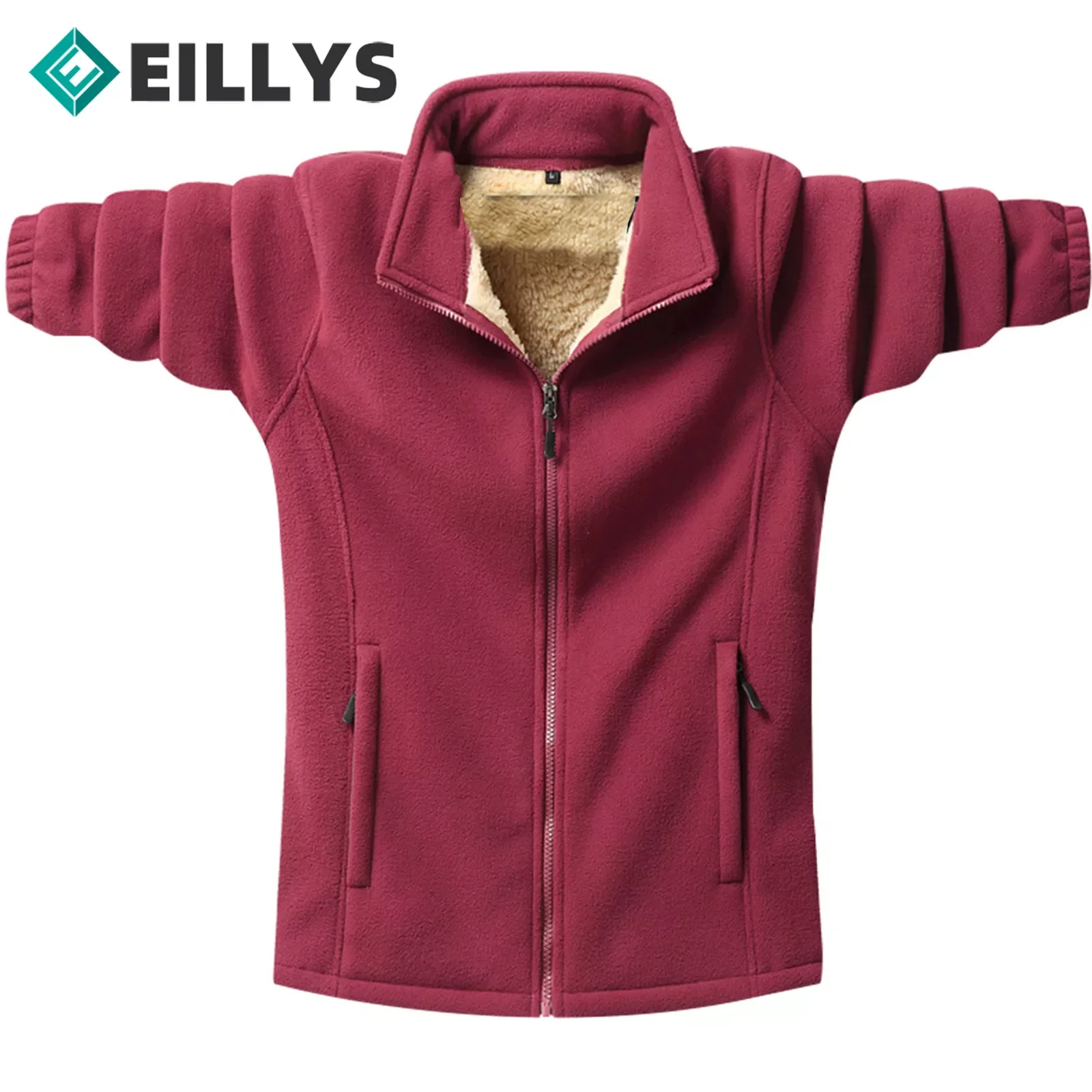 

NEW IN 2022 New Man Warm Jackets Solid Color Black Gray Wine Pullover Men Personality Slim Fit Streetwear Men's Zipper Trac