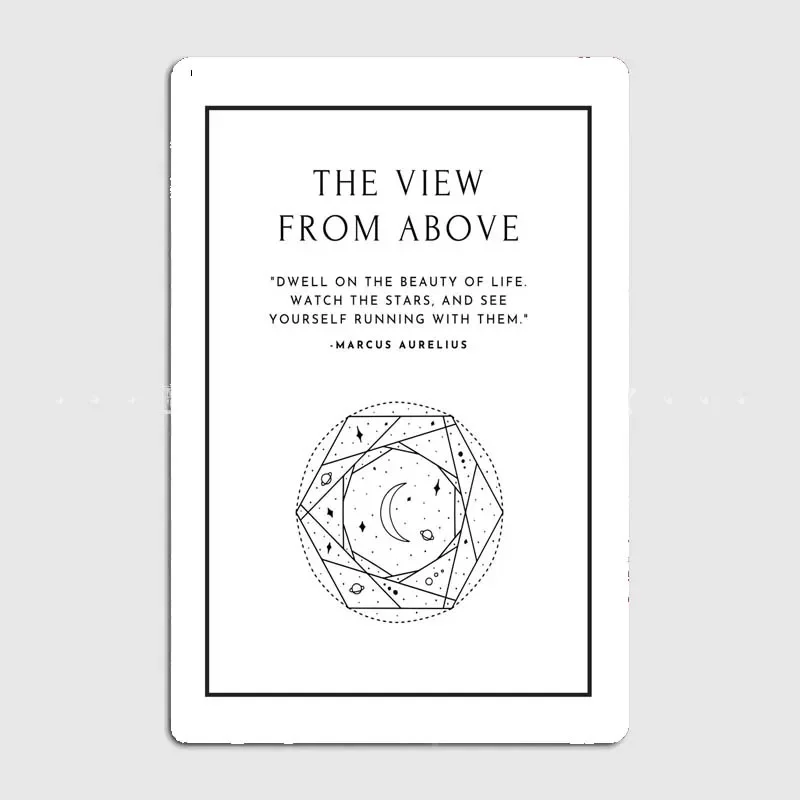 Stoicism Классическая европейская модная Настенная Искусство табличка для