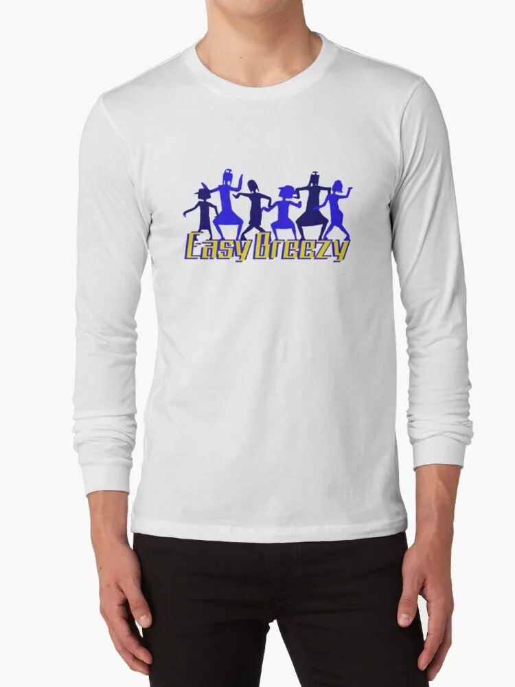 Футболка Easy Breezy из 100% хлопка Eizouken Anime Manga Keep Your Hands Off с коротким рукавом и длинным