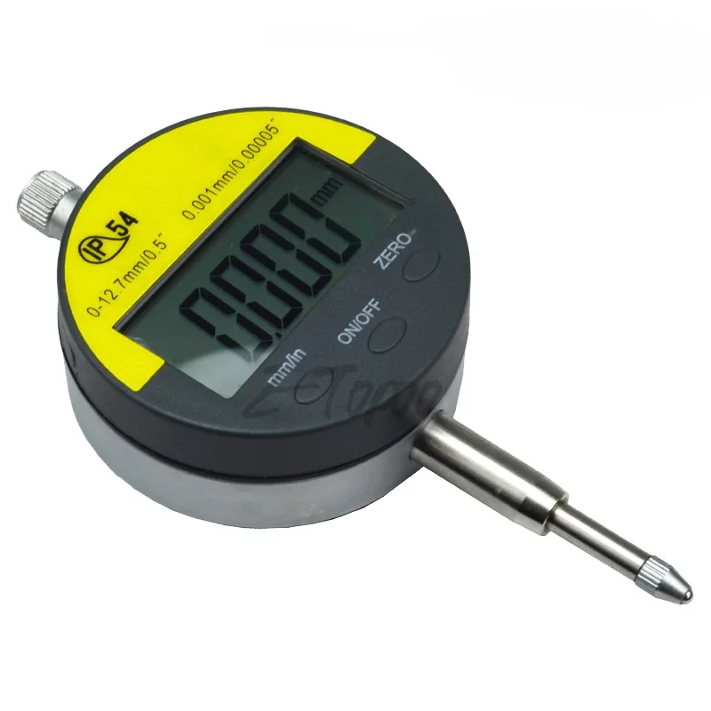 

Маслостойкий цифровой циферблатный индикатор 0,001 мм IP54, микрометр с ЖК-дисплеем мм/12,7 дюйма, электронные микрометры, измеритель с коробкой