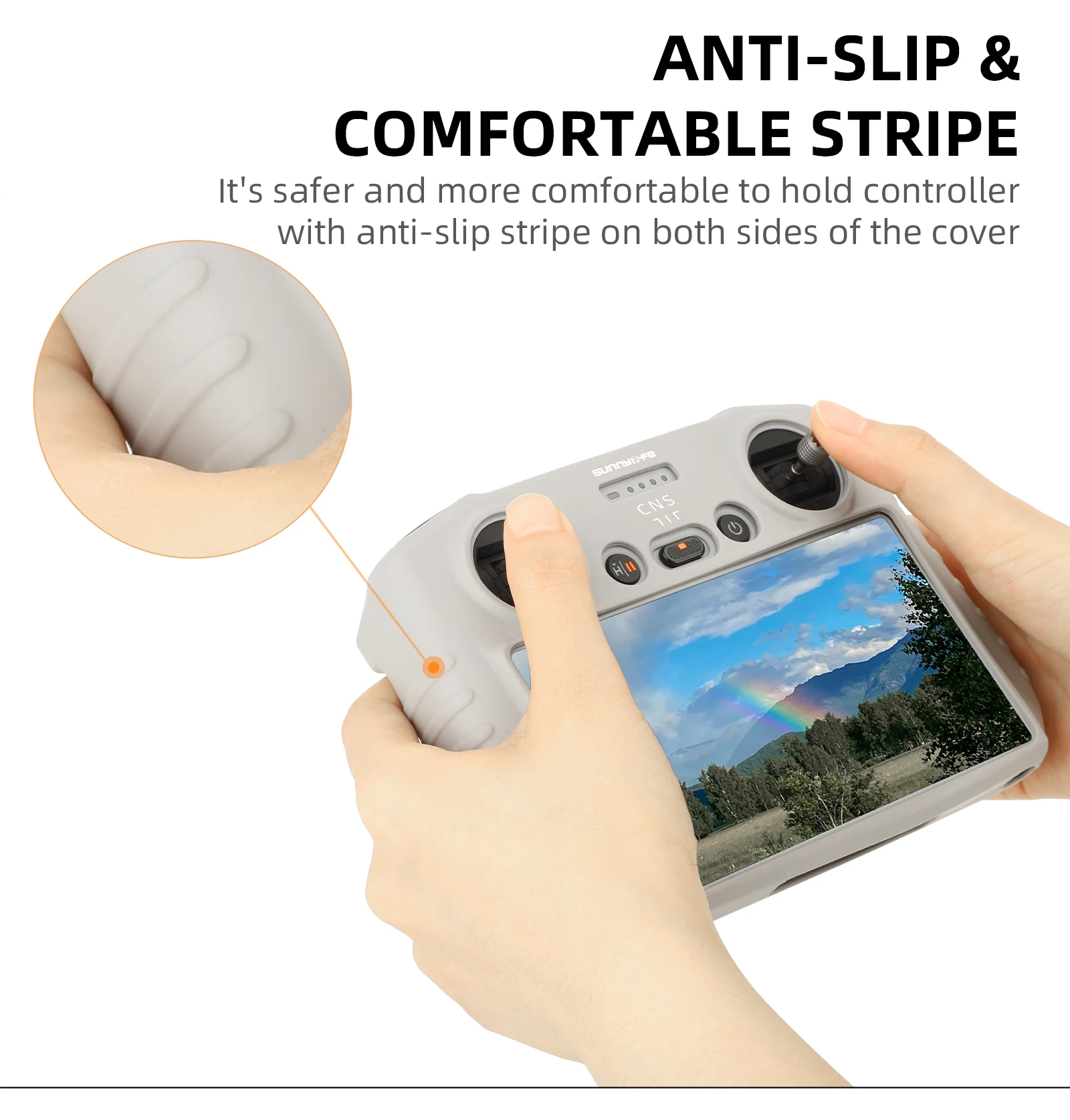 Силиконовый чехол для пульта дистанционного управления DJI Mini 3 Pro защитный с