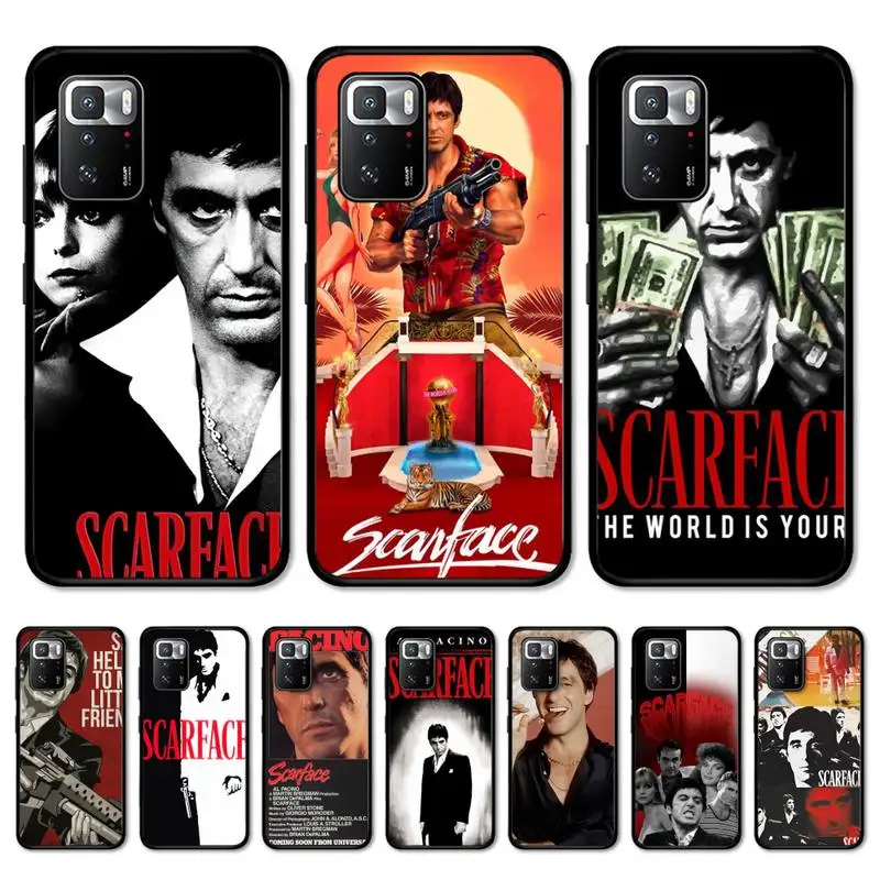 

Scarface Phone Case for Redmi Note 8 7 9 4 6 pro max T X 5A 3 10 lite pro