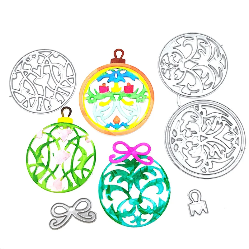 

Christmas Openwork Pendant Metal Cutting Die Craft Scrapbook Card Making Decorative Embossing DIY Template