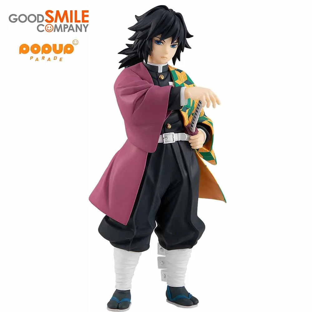 

In Stock Original Good Smile POP UP PARADE Demon Slayer Tomioka Giyuu GSC Anime Figure Action Figures Collectible Model Toy