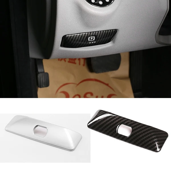 Автомобильная Электронная Кнопка стояночного тормоза крышка рамы отделка для