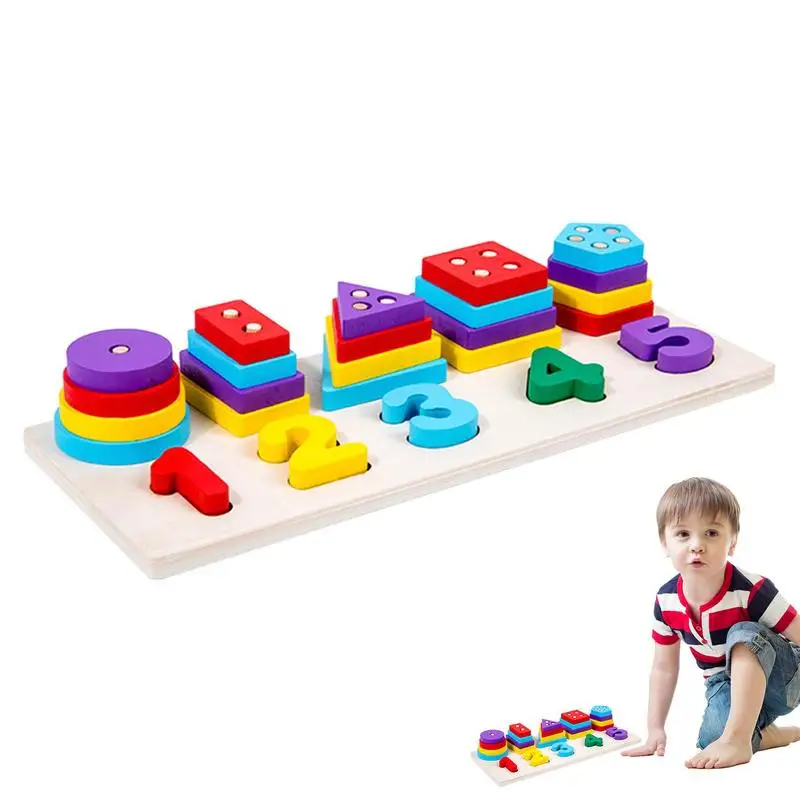 

Доска Монтессори для раннего обучения для мальчиков и девочек