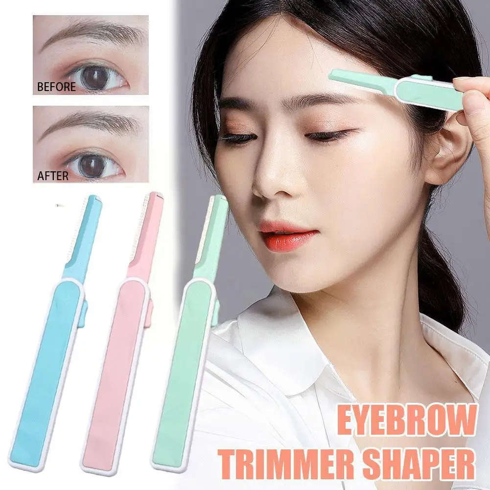 

Eyebrow Razor Trimming Makeup Tool Styler Shaver Eyebrow Shaver Portable Epilator Facial Epilator Mini Eyebr Knife Makeup F A8T5
